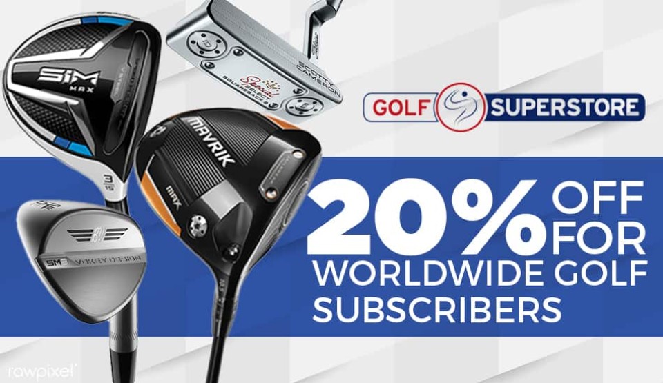 Worldwide Golf subscribers Get 20 off at Golf Superstore