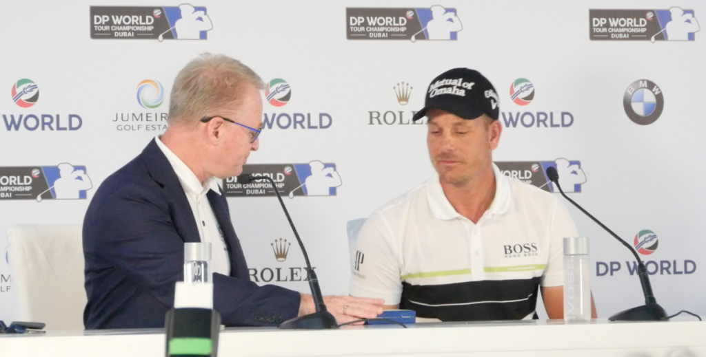 Stenson receives honorary life European Tour membership
