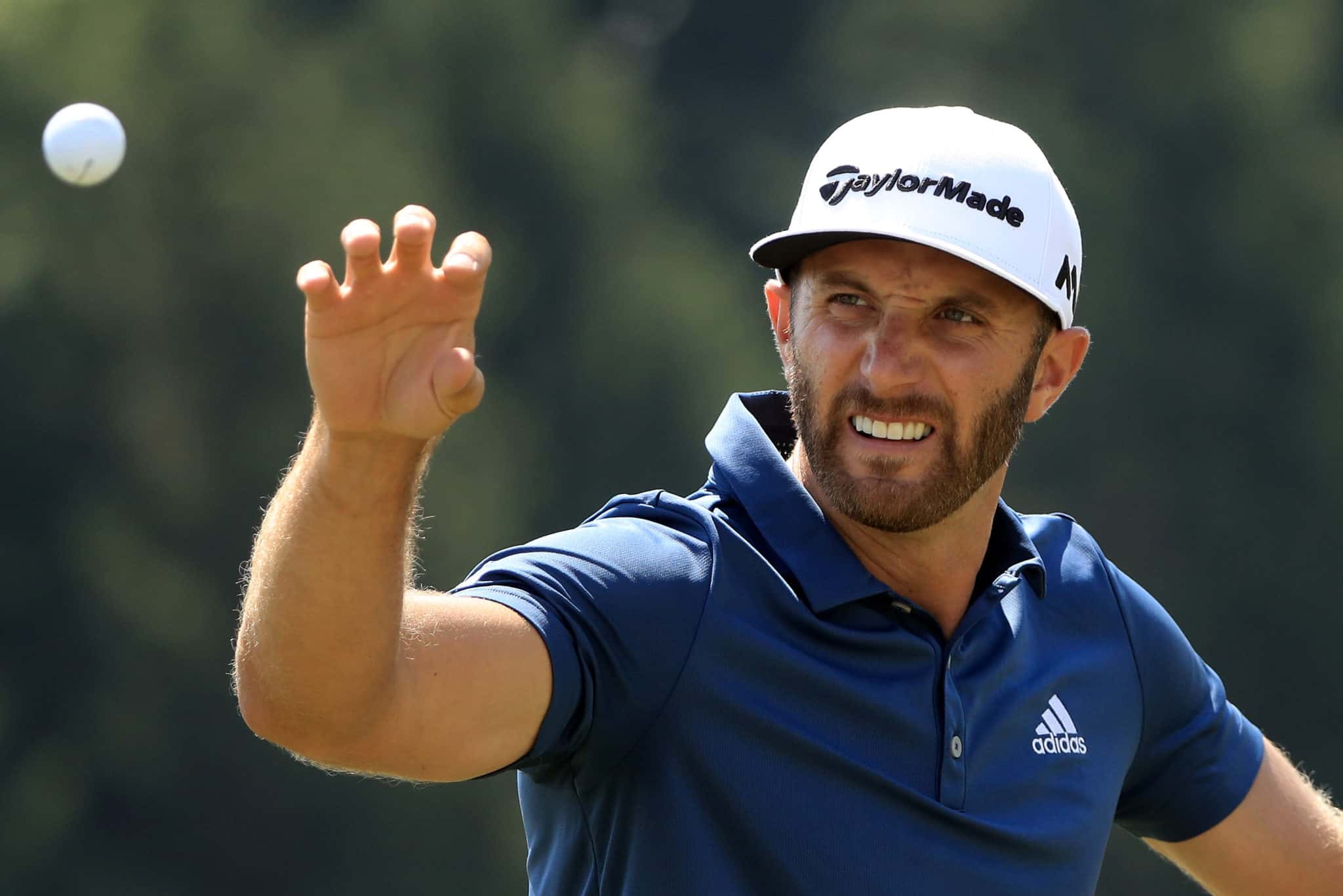 Dustin Johnson is on a roll with his new TP5x golf ball. 
