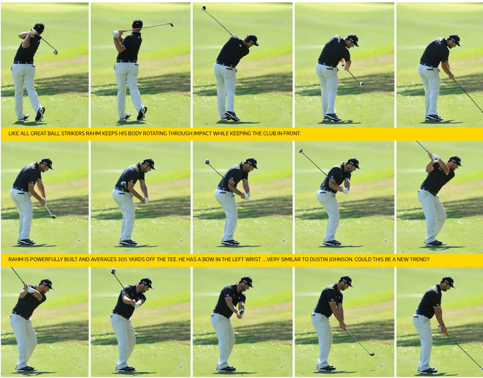 Rahm Swing Worldwide Golf