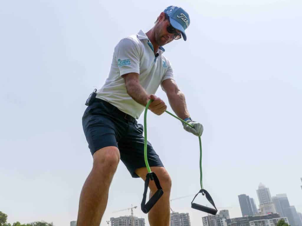 Mastering the correct body motion  by Stephen Deane (Emirates Golf Club)