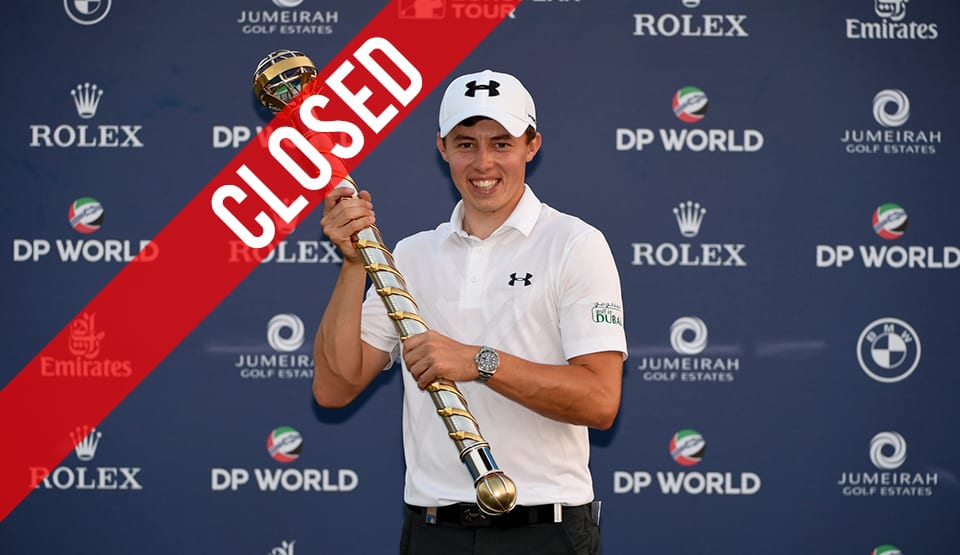 WIN DP World Tour Championship ProAm place