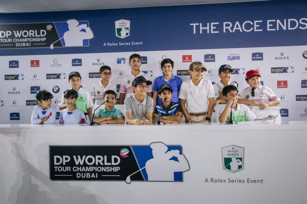 UAE’s next generation of stars given VIP treatment at DP World Tour Championship