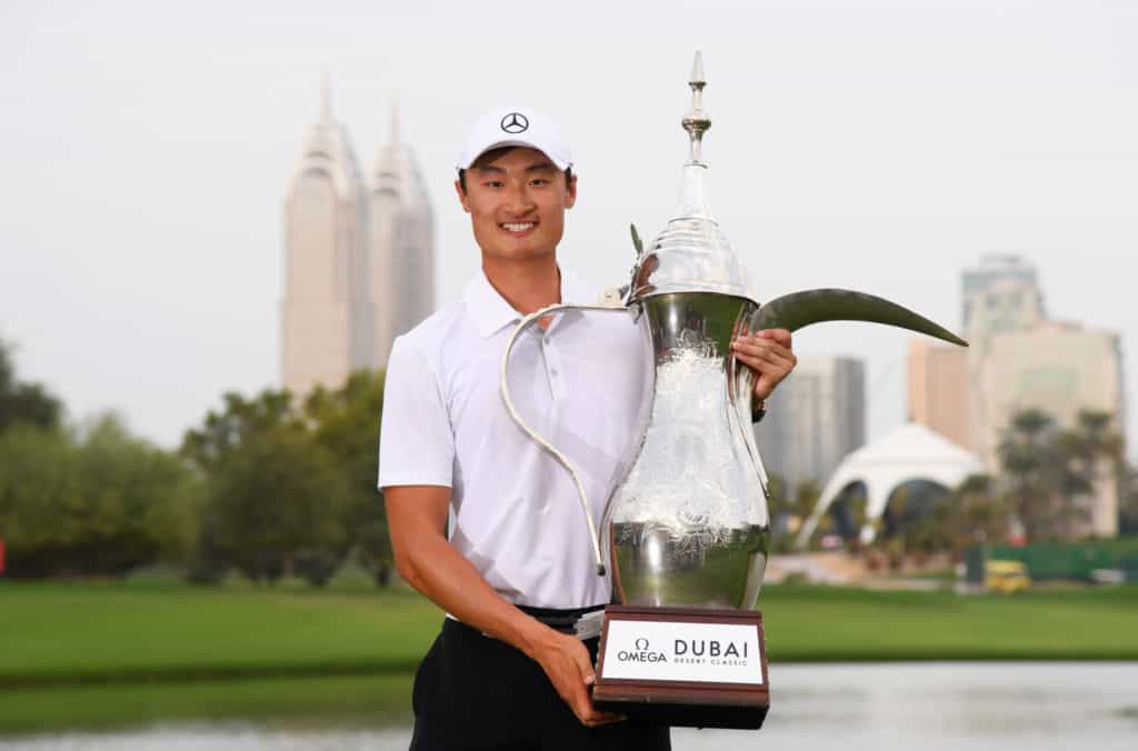Li laps up the pressure to take Omega Dubai Desert Classic glory