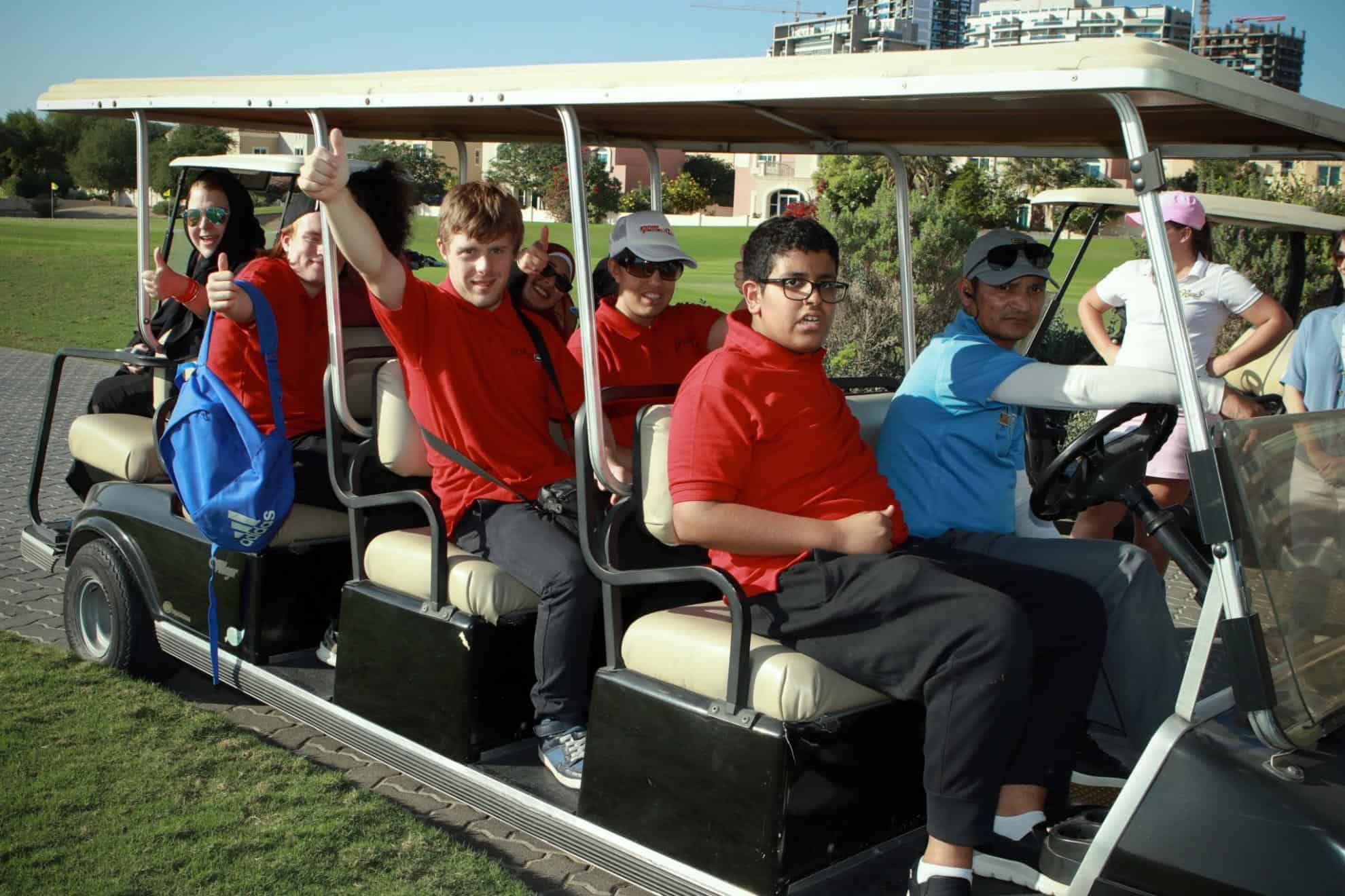 UAE Special Olympics Golf team develop their skills at The ...