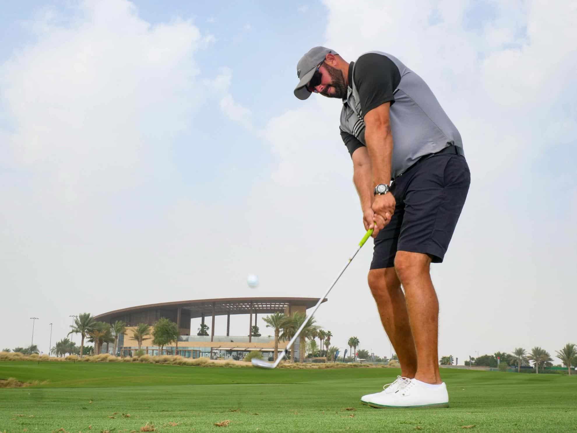 Chipping from tight lies By Ross McArthur (Trump Dubai)