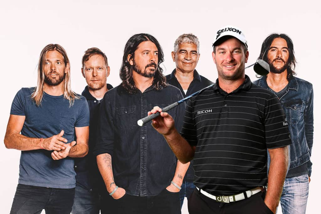 Crazy Golf: Ryan Fox would love to be a Foo Fighter!