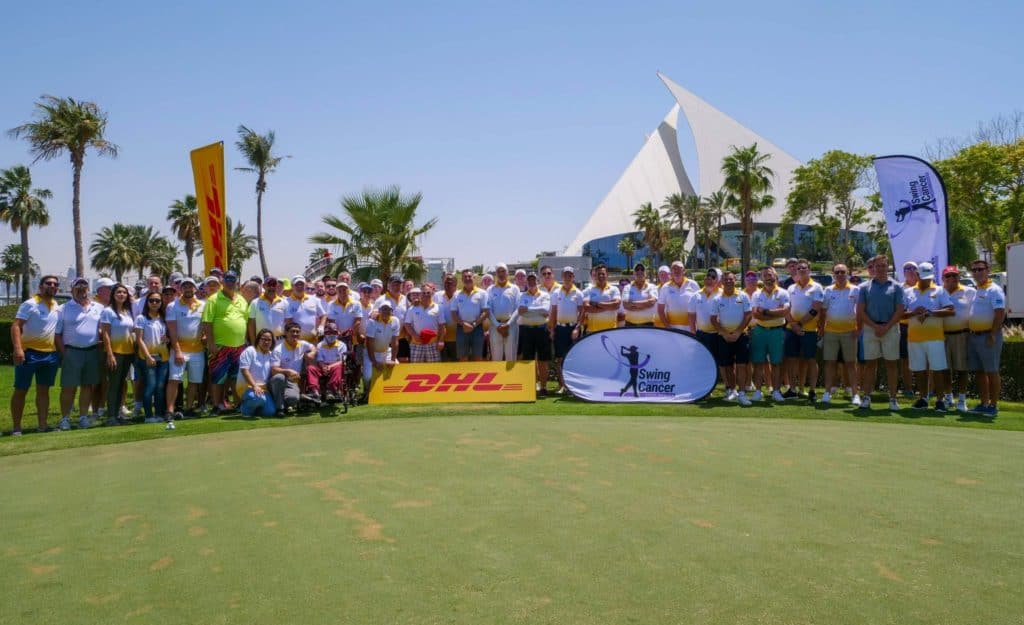 Barnes and Holdsworth help raise US$35,000 as DHL Swing Against Cancer Golf Series gets underway