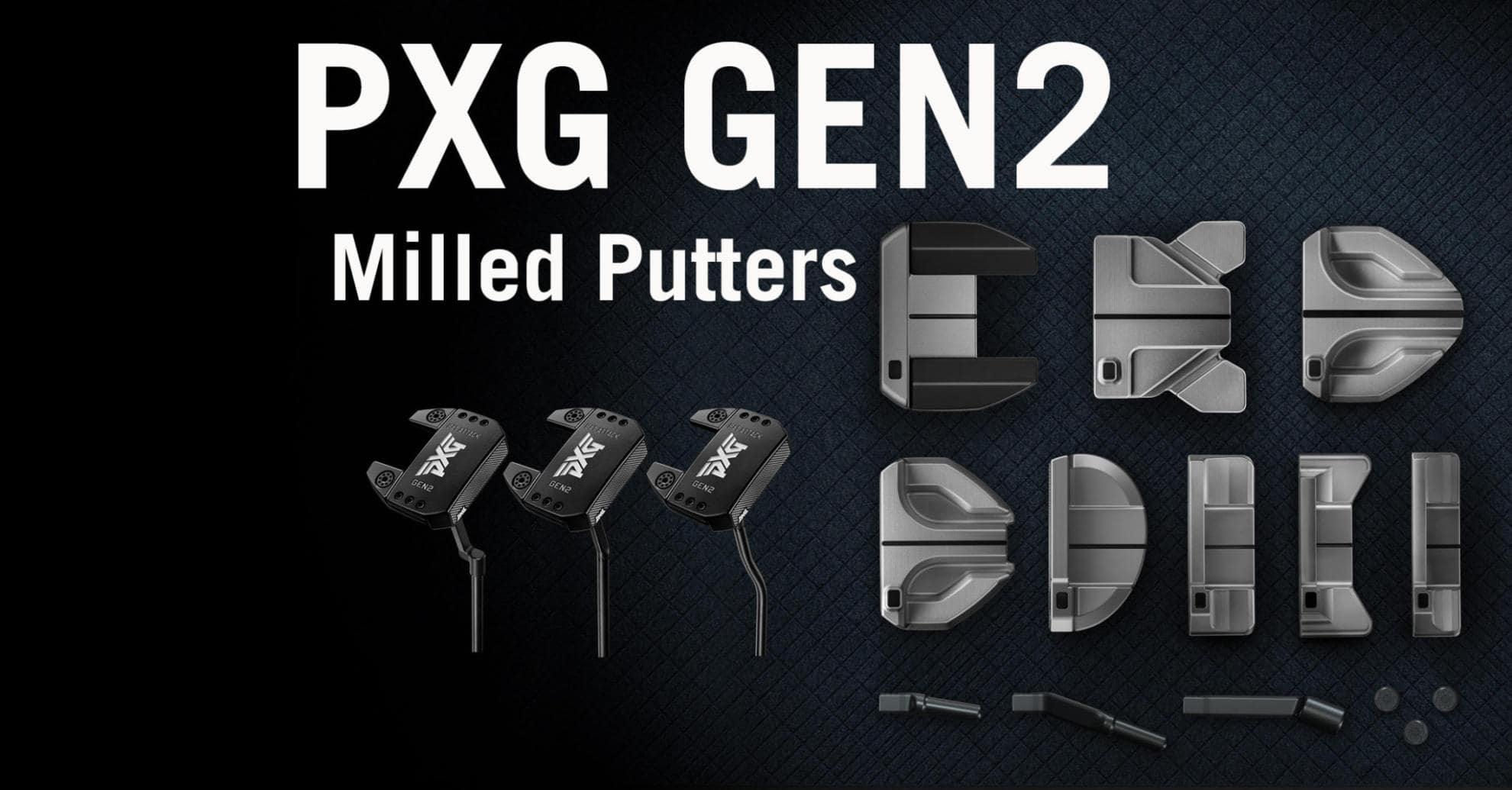 PXG GEN2 Milled Putters - Most customisable putters on the market? 