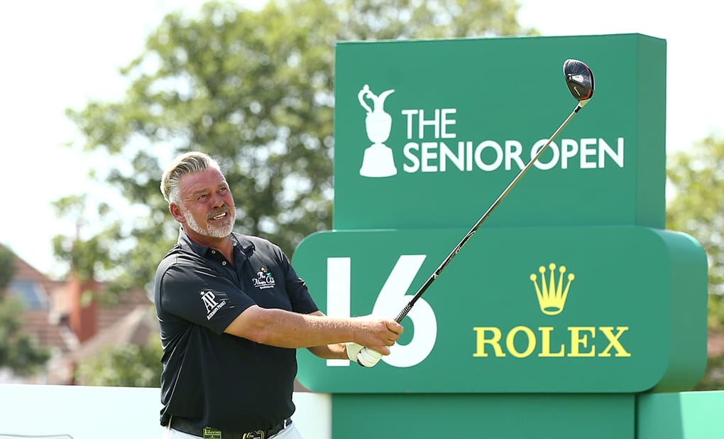 Darren Clarke forever linked to greatness – now enjoying Senior Open quest