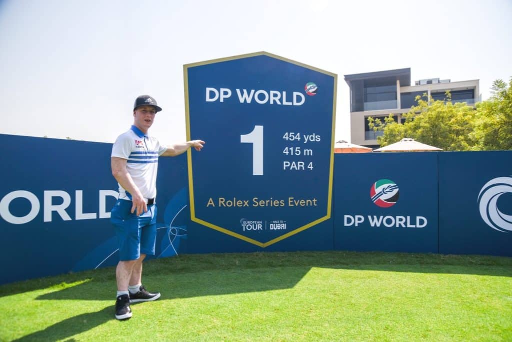 Brendan Lawlor: Flying the flag for Golfers of Determination