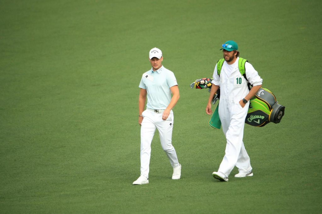 Danny Willett’s caddie Sam Haywood on the Masters