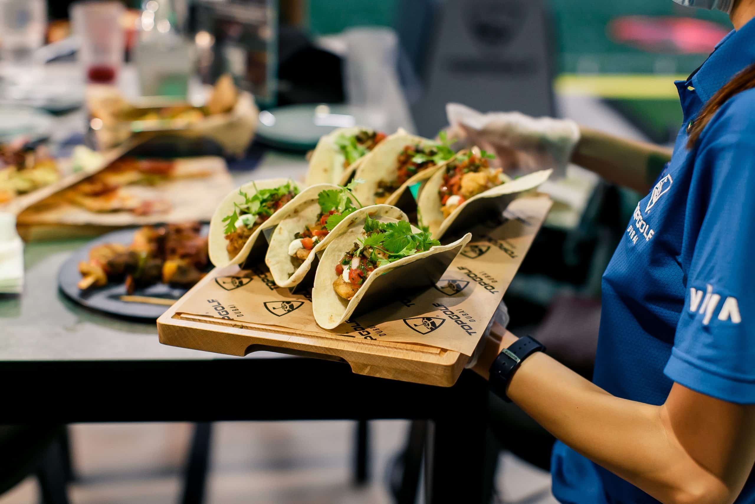 Topgolf menu store