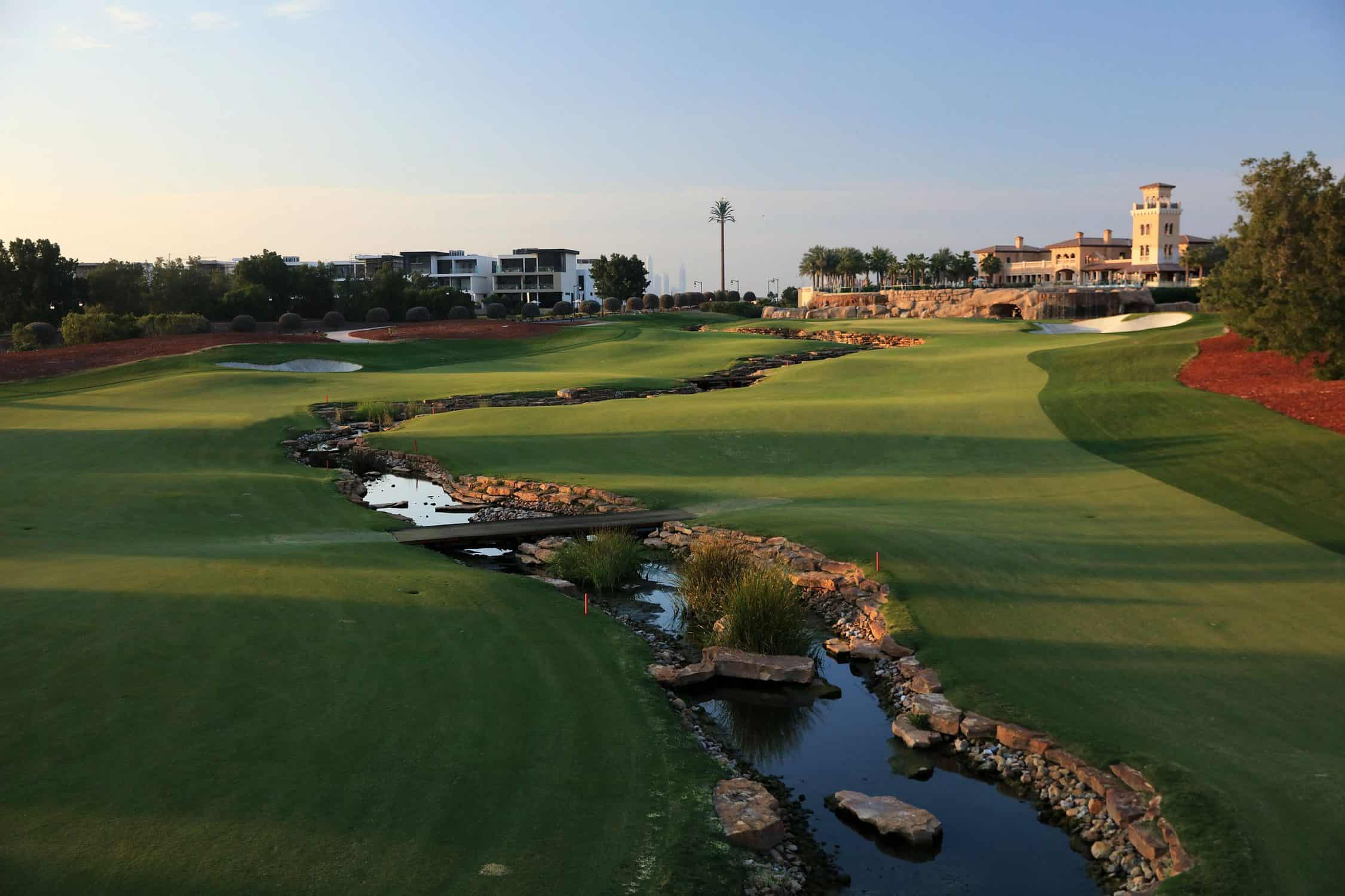 General Views of Jumeirah Golf Estates Earth Course Worldwide Golf