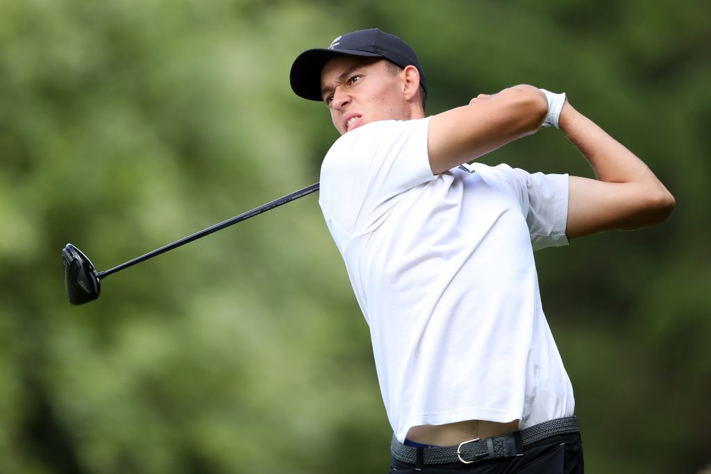 Josh Hill in contention to secure passage to U.S. Amateur match play section