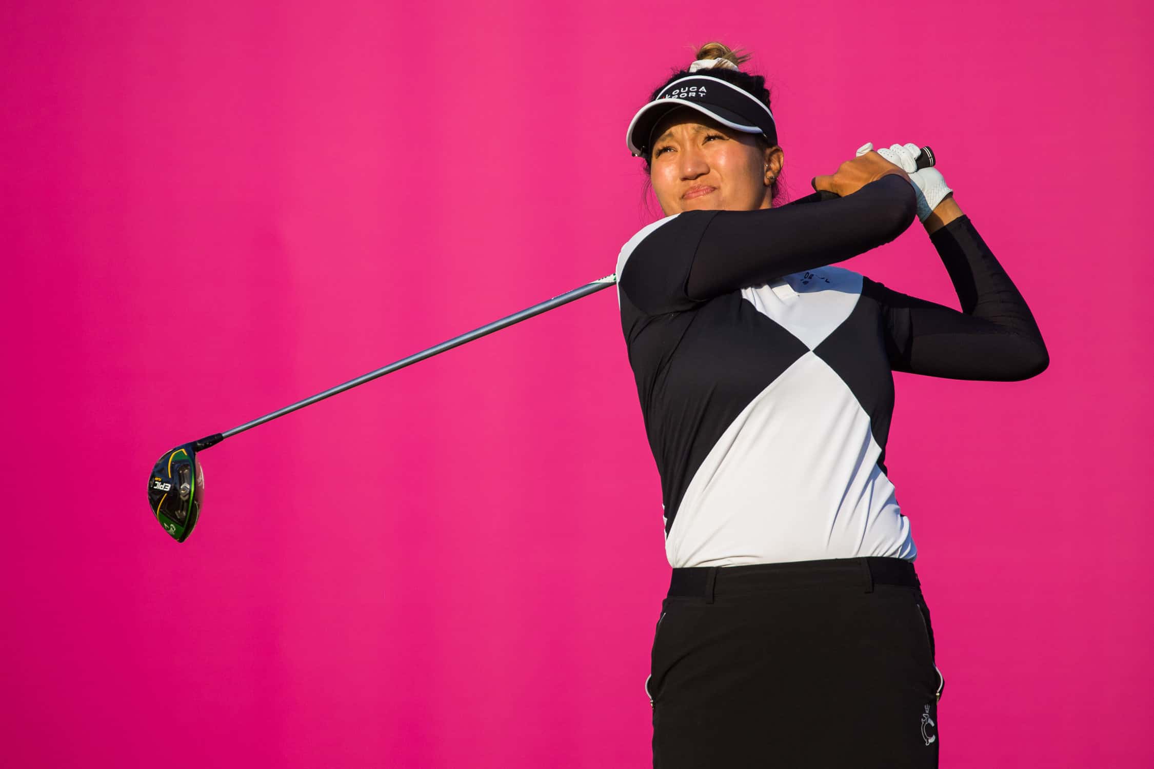 Annie Park of the USA during the first round - Worldwide Golf