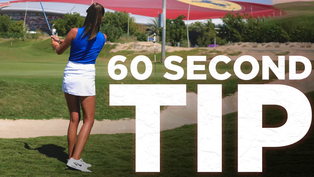 HAZARDS BEWARE! Simple tip to help with chipping over bunkers