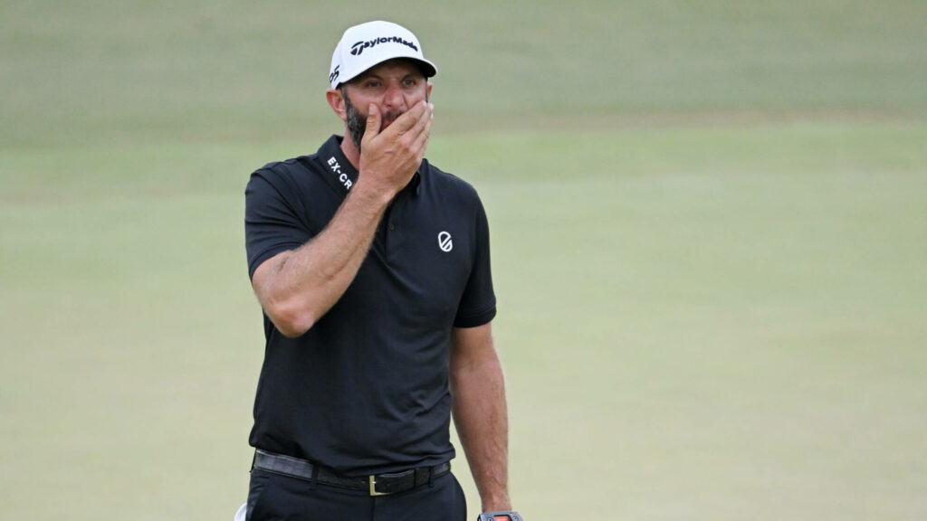 Who was knocking it 20 yards past DJ?