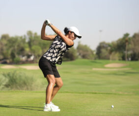 UAE golfer Intissar
