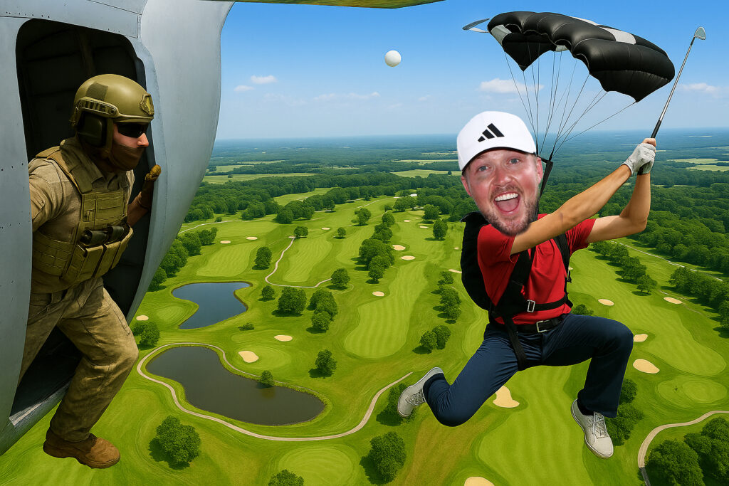 How an S.A.S. parachute jump saved Richard Mansell