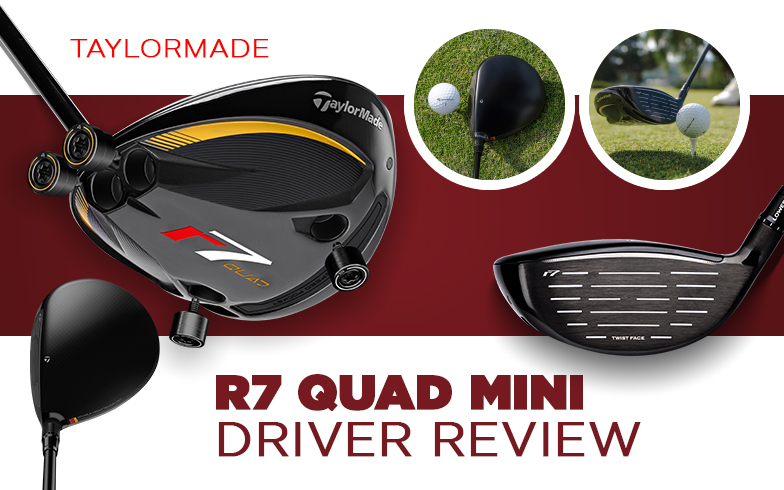 Driver Taylormade R7 Quad Mini Driver Limited Edition - Eté 2025 Driver Taylormade R7 Quad Mini Driver Limited Edition - Eté 2025