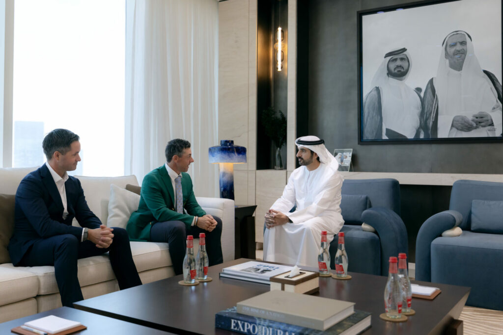 Dubai Crown Prince Welcomes McIlroy Before DP World Tour Finale